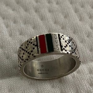 Gucci Ring Diamantissima Ring Sherry Line Unisex  Ag925 Silver